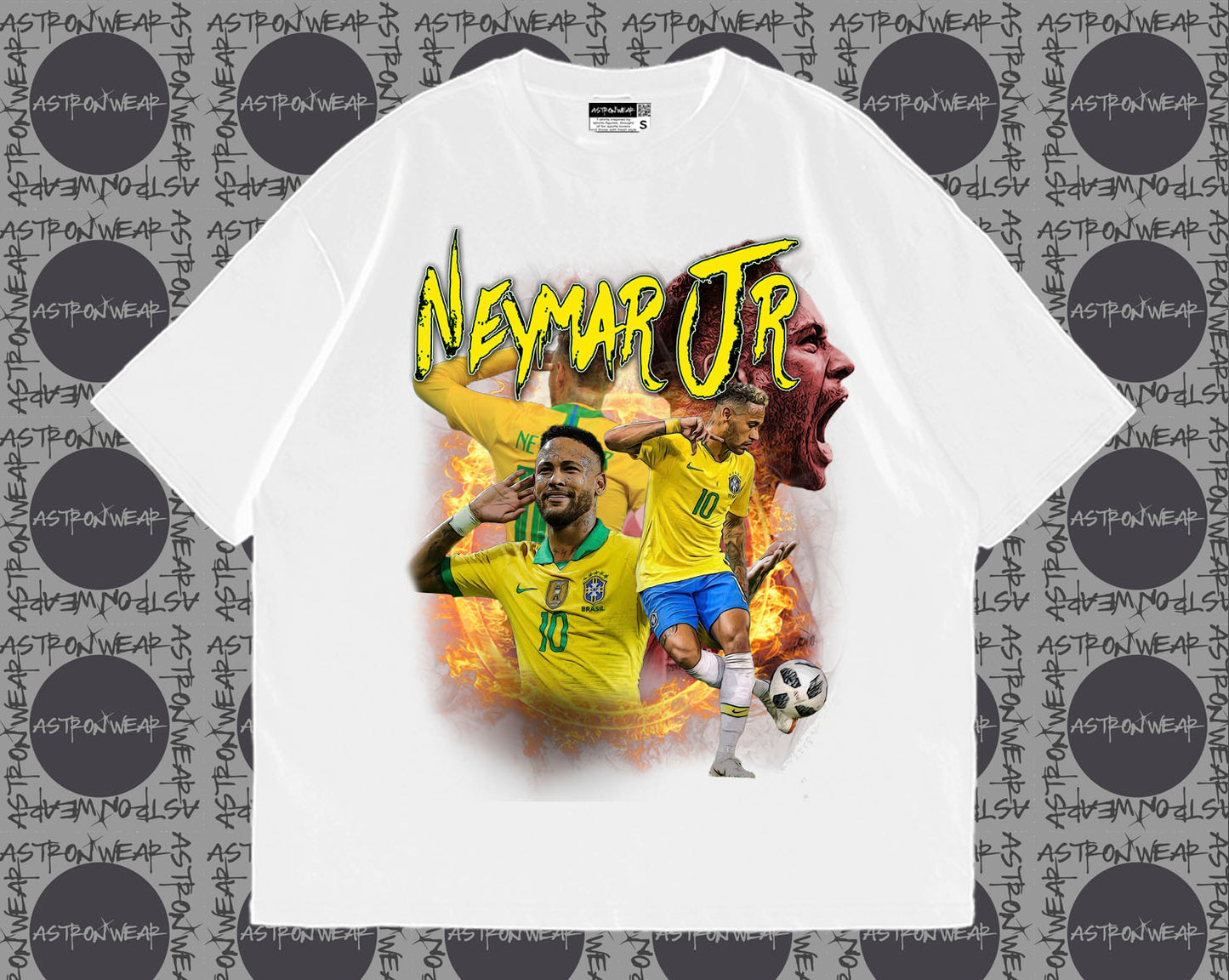 CAMISETA OVERSIZE ASTRON NEYMAR JR