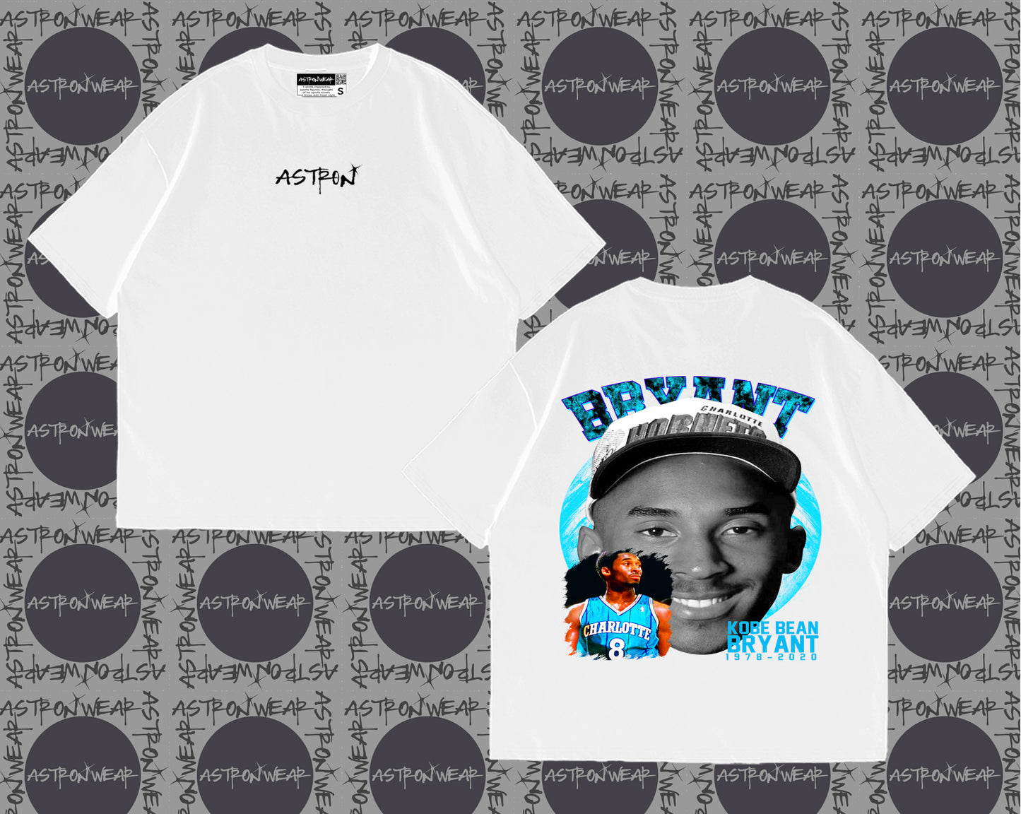 KOBE BRYANT TEE — MAMBA FOREVER #24 · AZUL