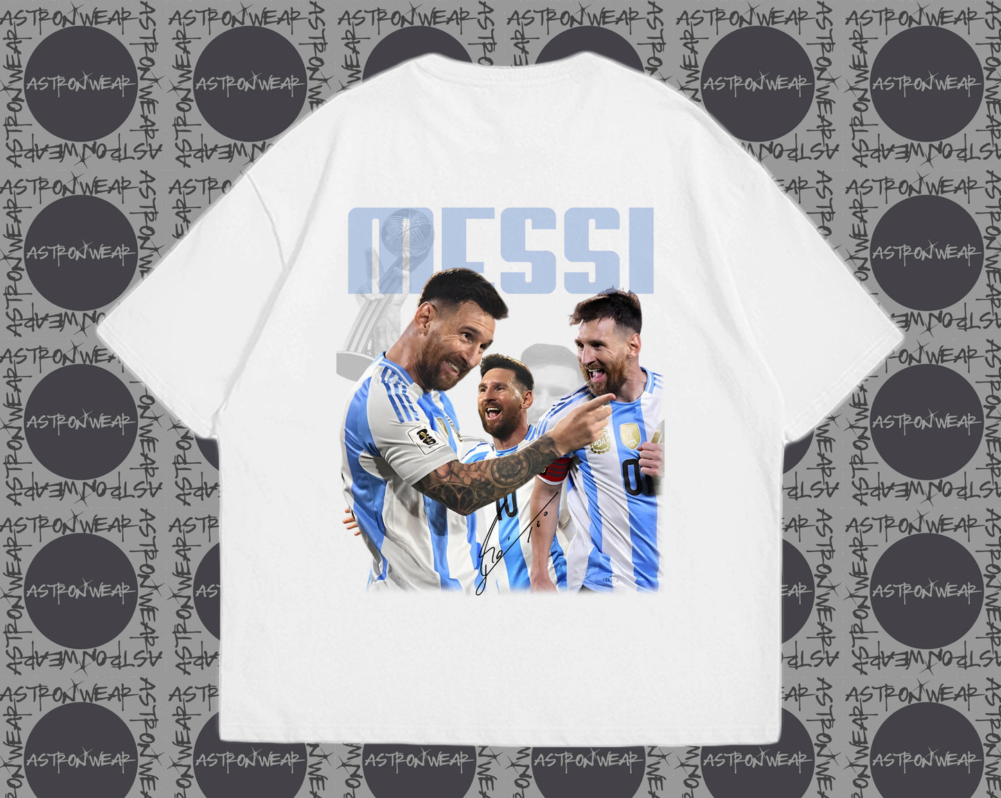 CAMISETA OVERSIZE MESSI