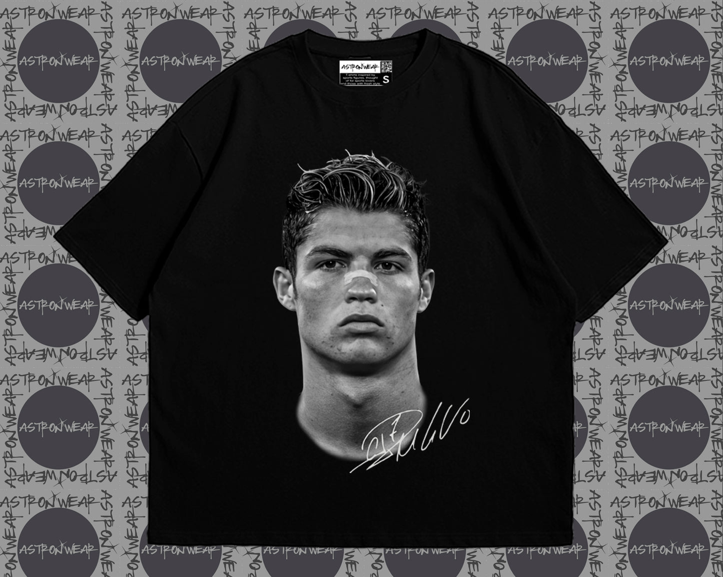 CAMISETA OVERSIZE CRISTIANO CARA
