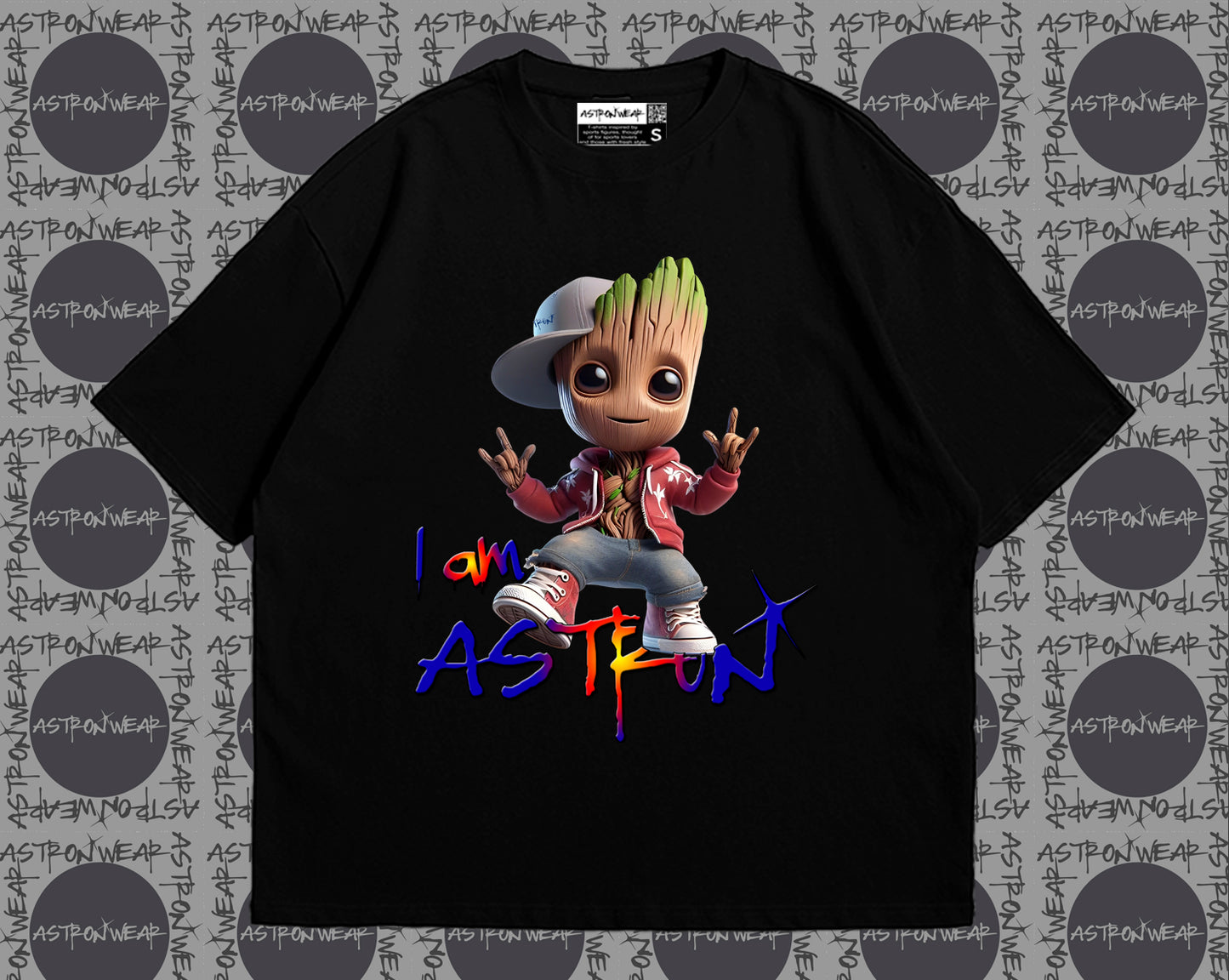 CAMISETA OVERSIZE ASTRON GROOT