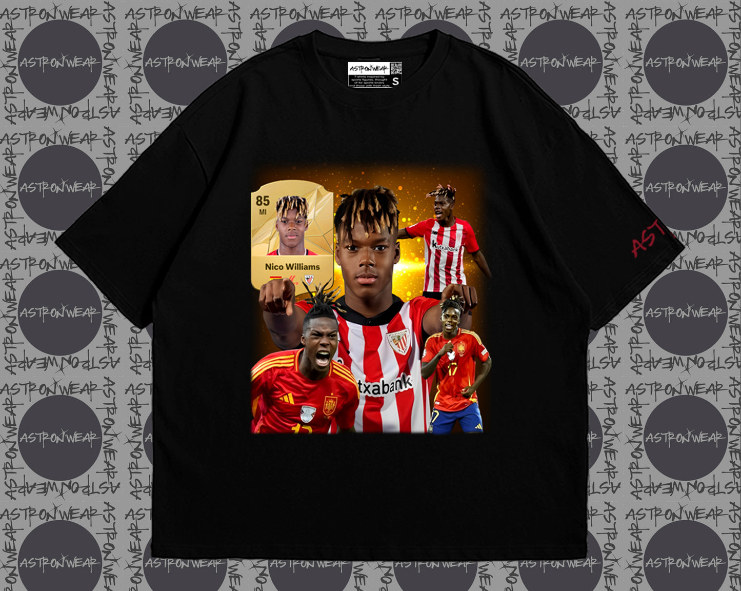 CAMISETA OVERSIZE NIK0 WI11IAMS