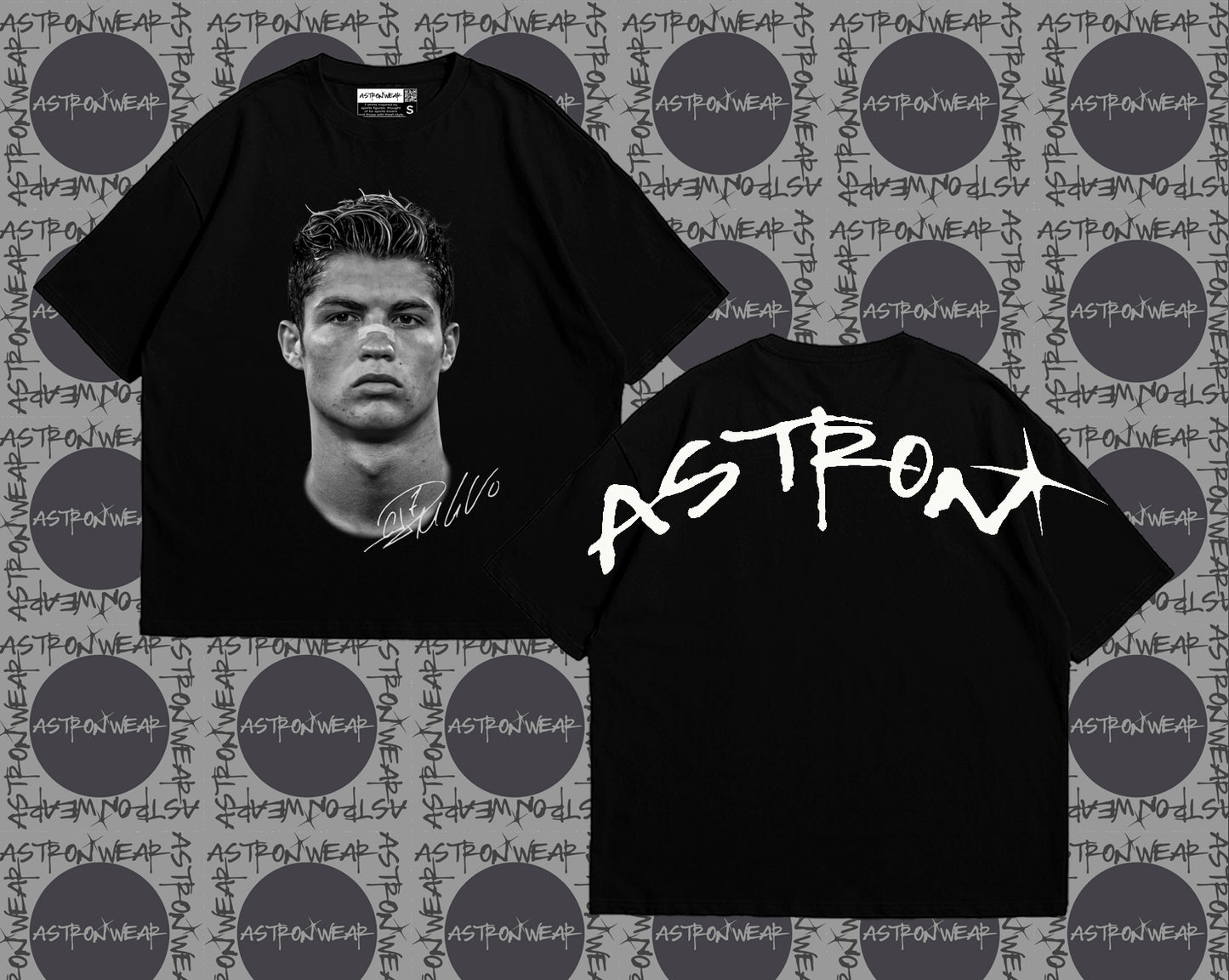 CAMISETA OVERSIZE CRISTIANO CARA