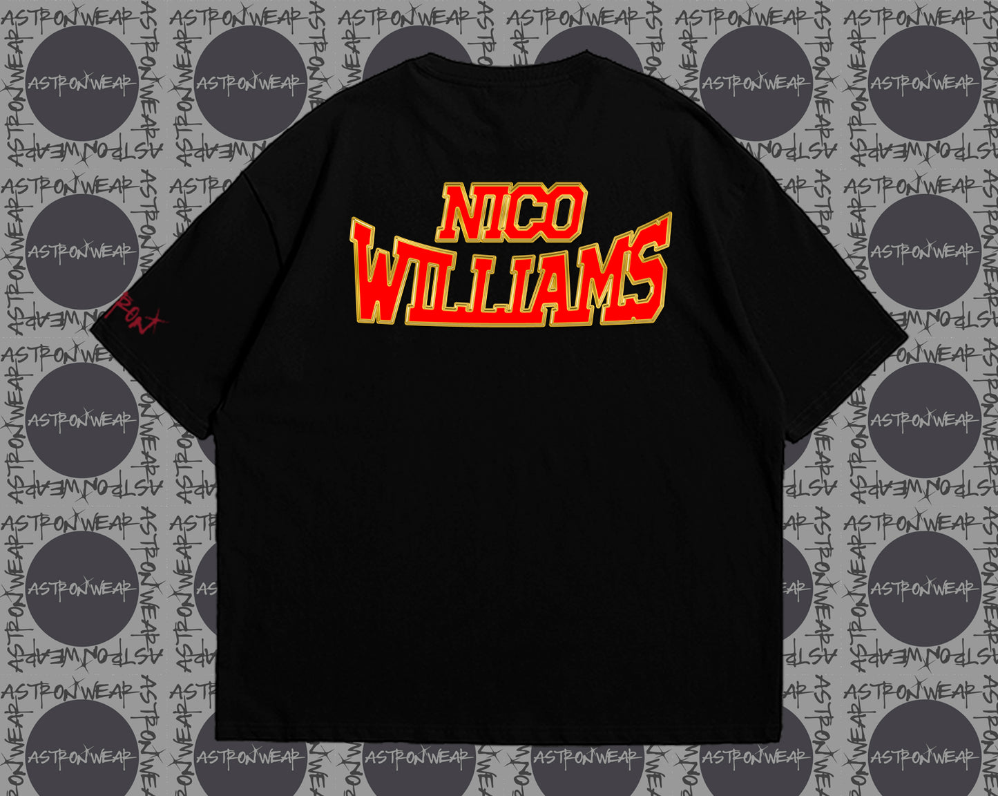 CAMISETA OVERSIZE NIK0 WI11IAMS