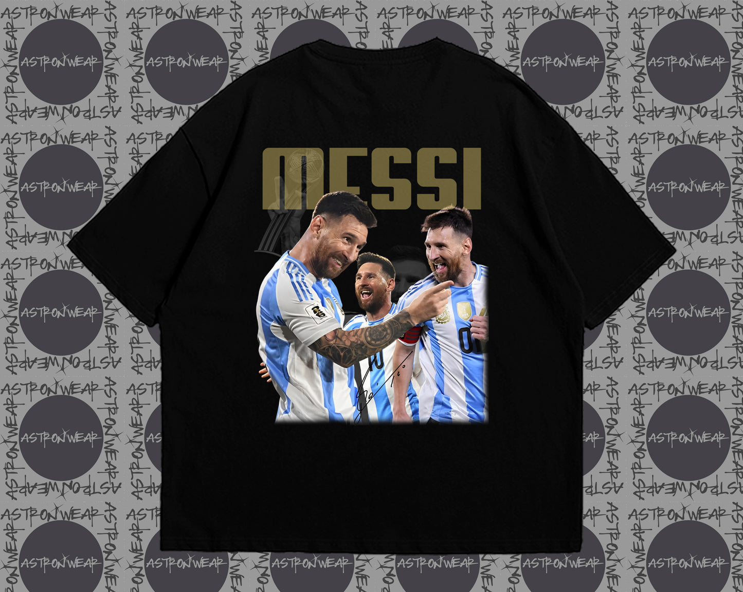 CAMISETA OVERSIZE MESSI