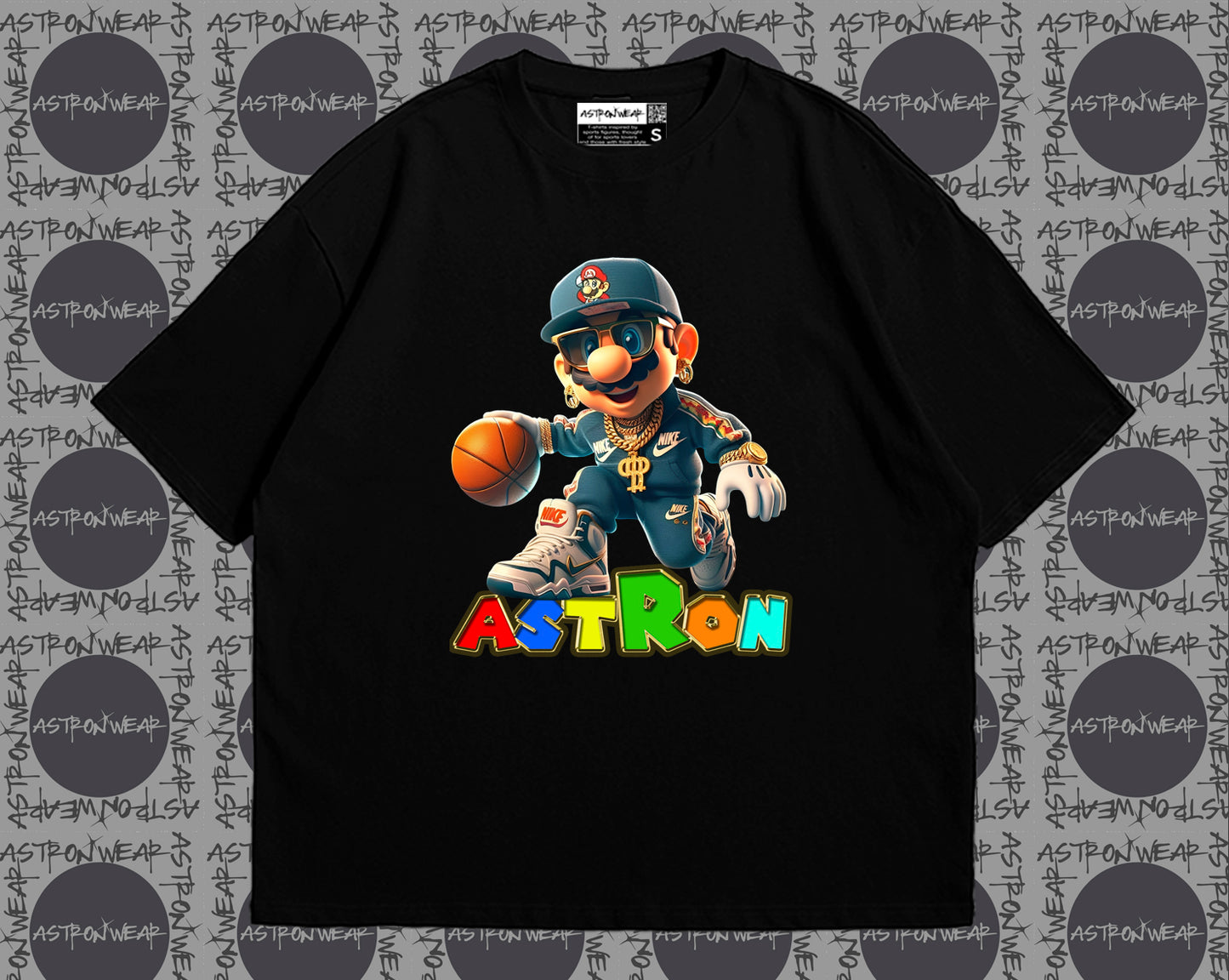 CAMISETA OVERSIZE SUPER ASTRON