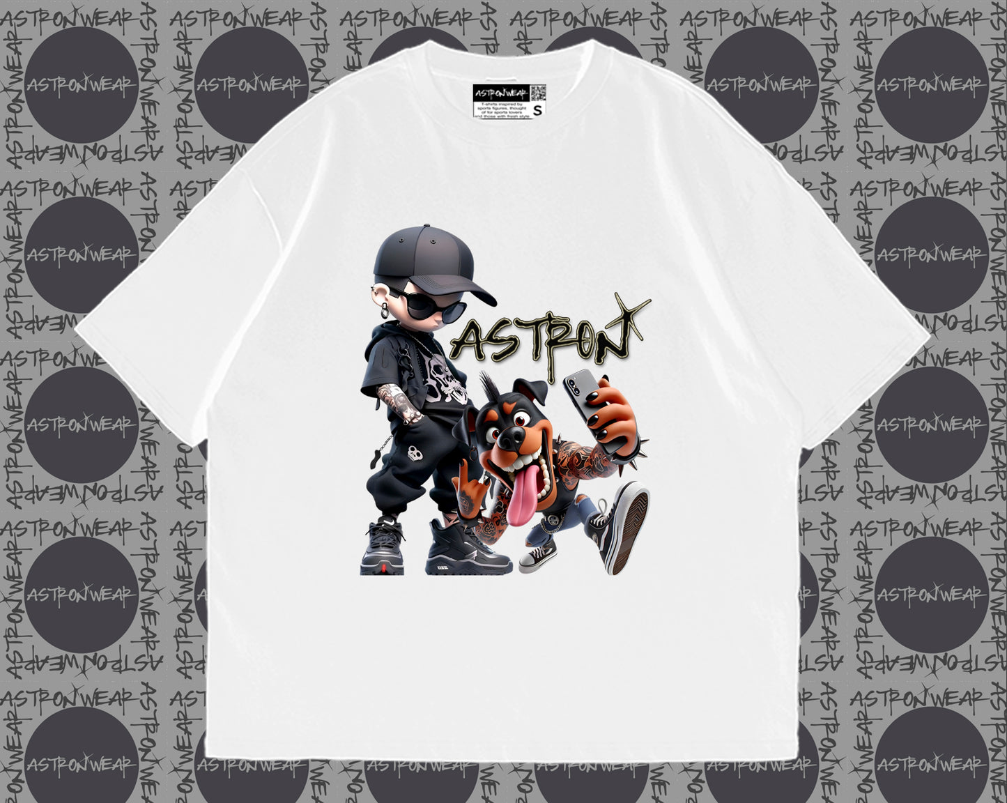 CAMISETA OVERSIZE ASTRON DARK