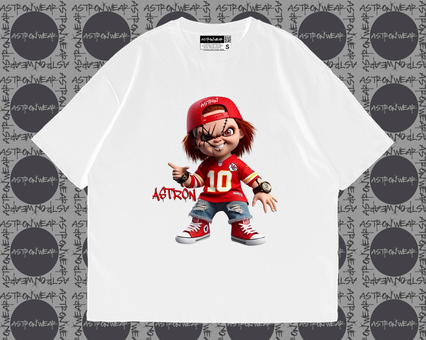 CAMISETA OVERSIZE ASTRONCHUC