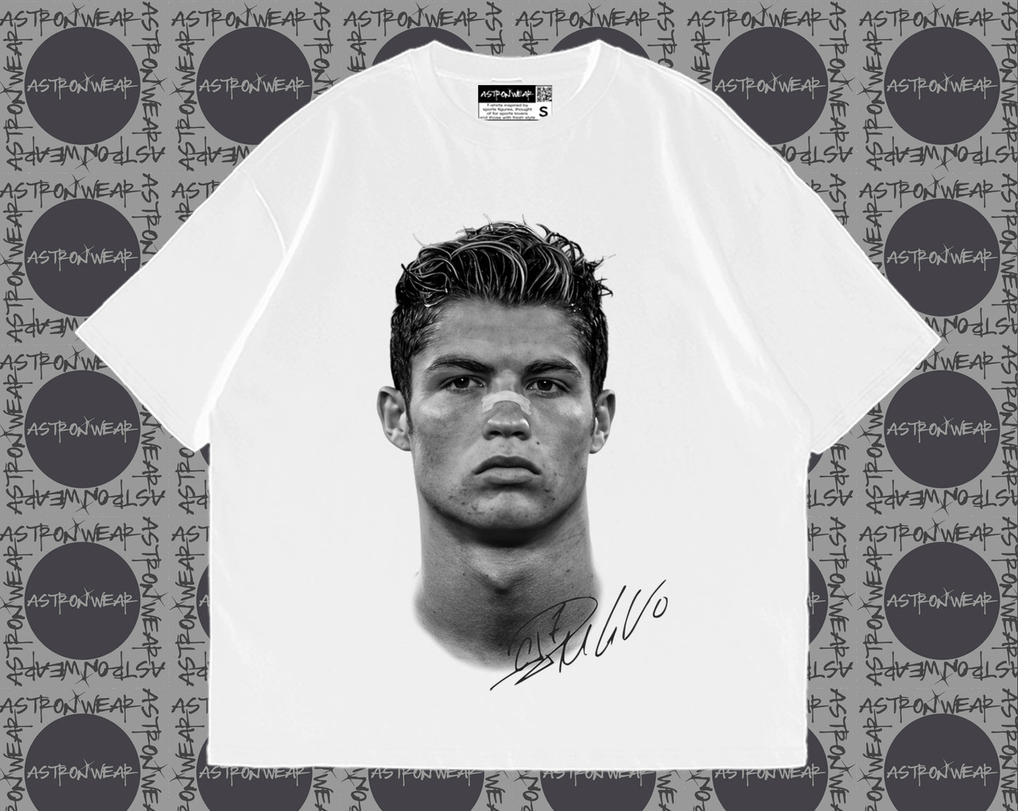 CAMISETA OVERSIZE CRISTIANO CARA