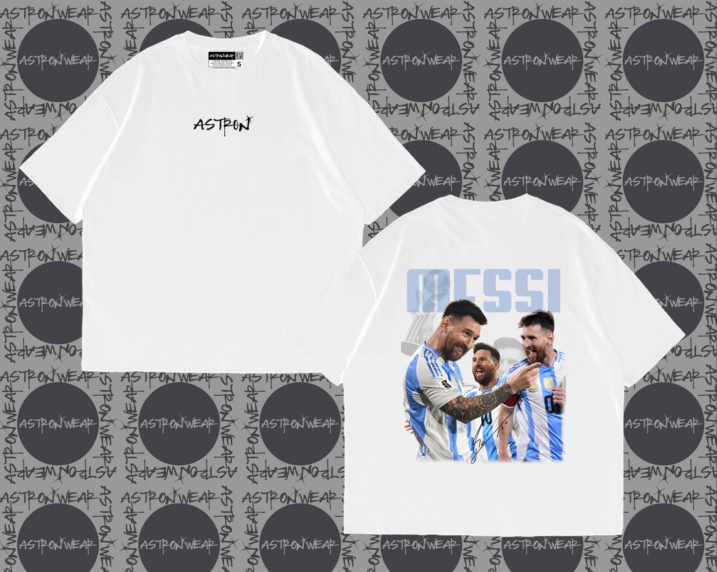 CAMISETA OVERSIZE MESSI