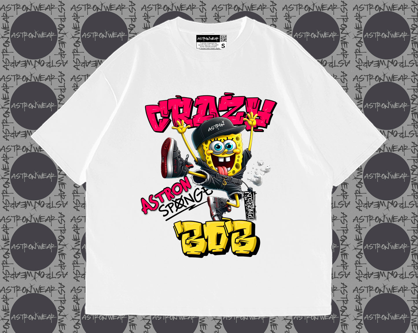 CAMISETA OVERSIZE ASTRON SPONGE