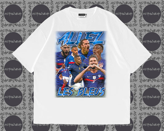 CAMISETA OVERSIZE ALLEZ LE BLUES