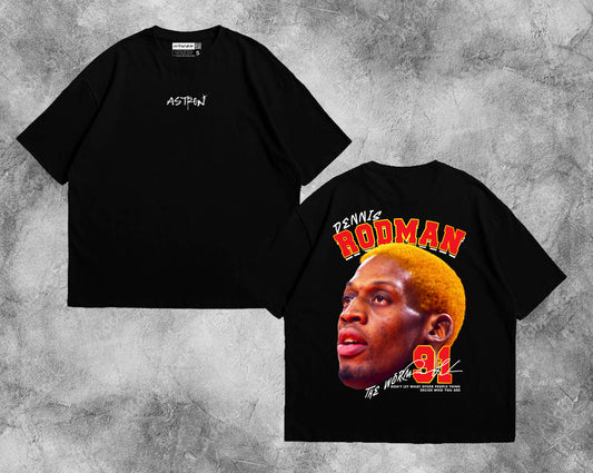 Camiseta oversize de ASTRONWEAR — diseño gráfico deportivo