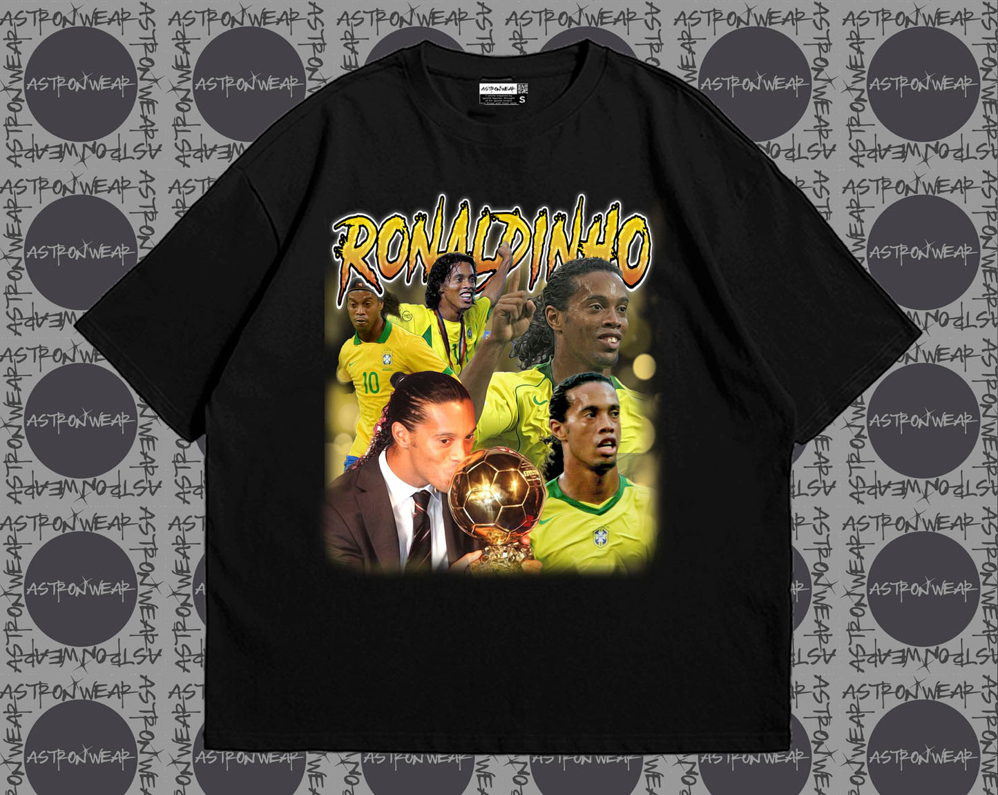 CAMISETA OVERSIZE ASTRON RONALDHINO