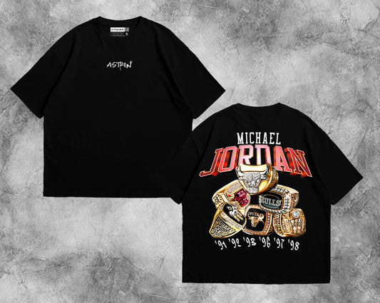 Camiseta oversize de ASTRONWEAR — diseño gráfico deportivo