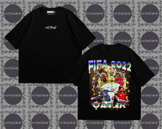 Camiseta oversize de ASTRONWEAR — diseño gráfico deportivo