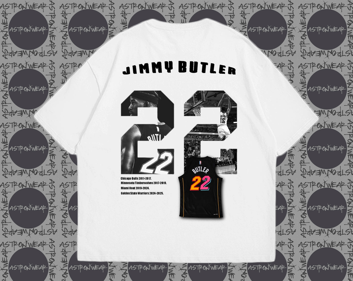 CAMISETA OVERSIZE JIMMY BUTLER