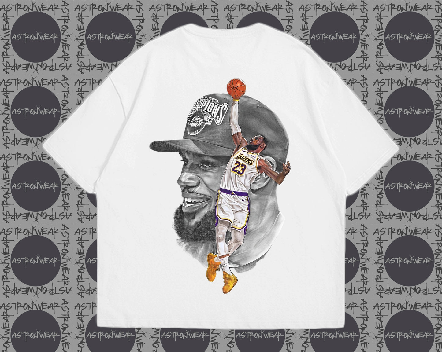 CAMISETA OVERSIZE LEBRON JAMES