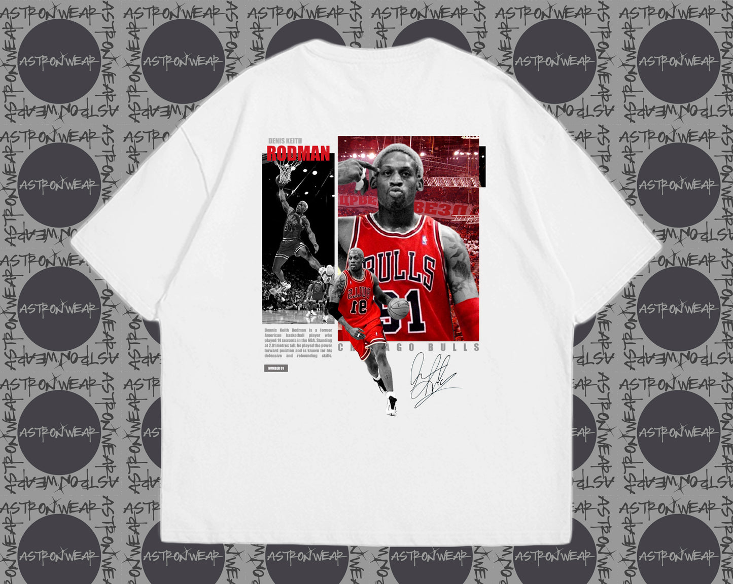 CAMISETA OVERSIZE RODMAN