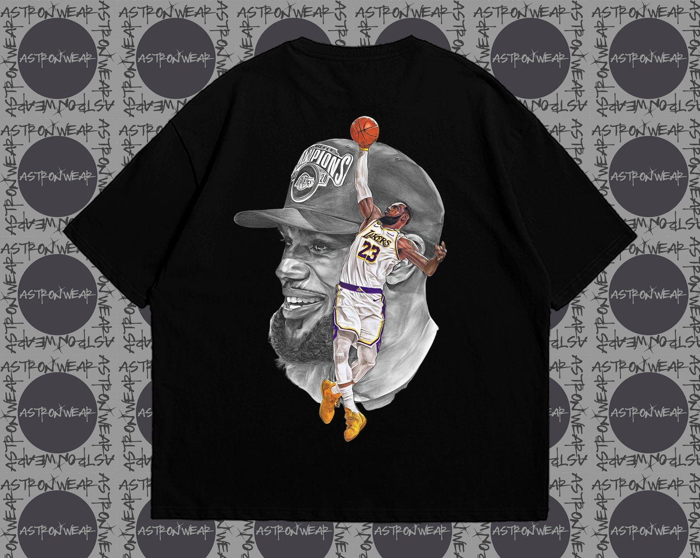 CAMISETA OVERSIZE LEBRON JAMES