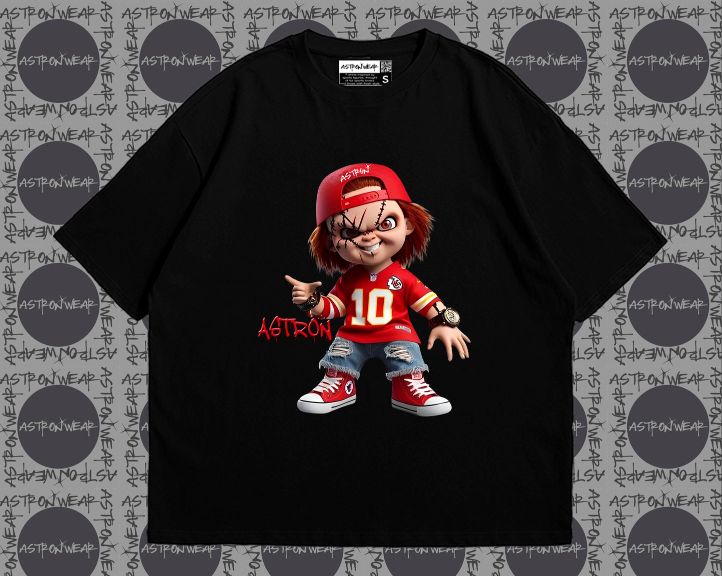 CAMISETA OVERSIZE ASTRONCHUC