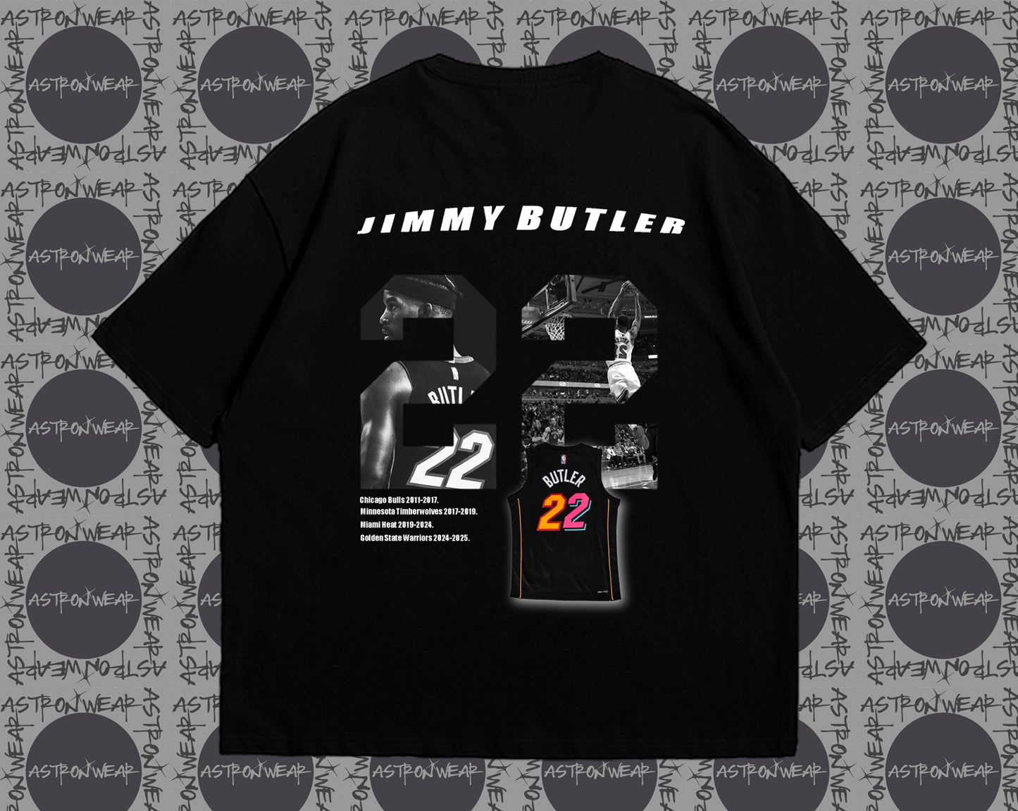 CAMISETA OVERSIZE JIMMY BUTLER