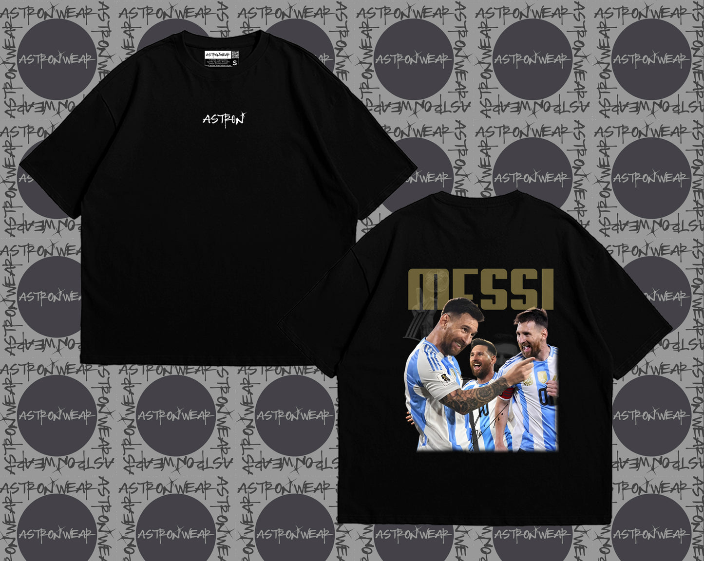 CAMISETA OVERSIZE MESSI
