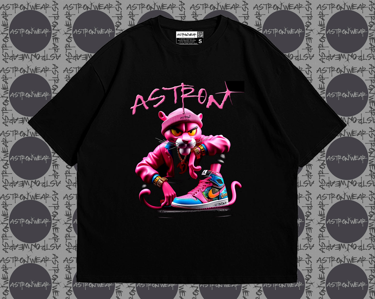 CAMISETA OVERSIZE ASTRON PINKPANT