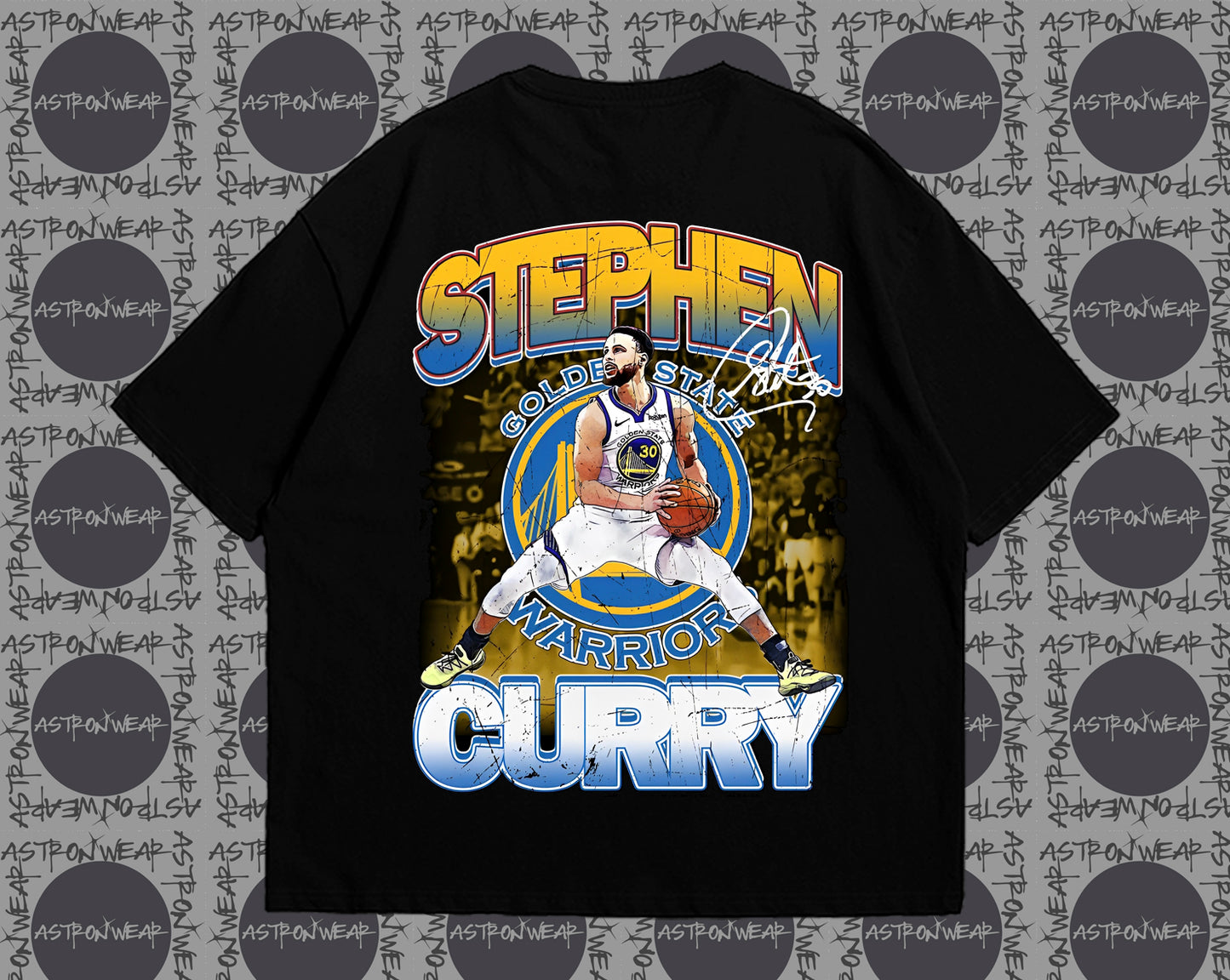 CAMISETA OVERSIZE STEPHEN CURRY WARRIOR