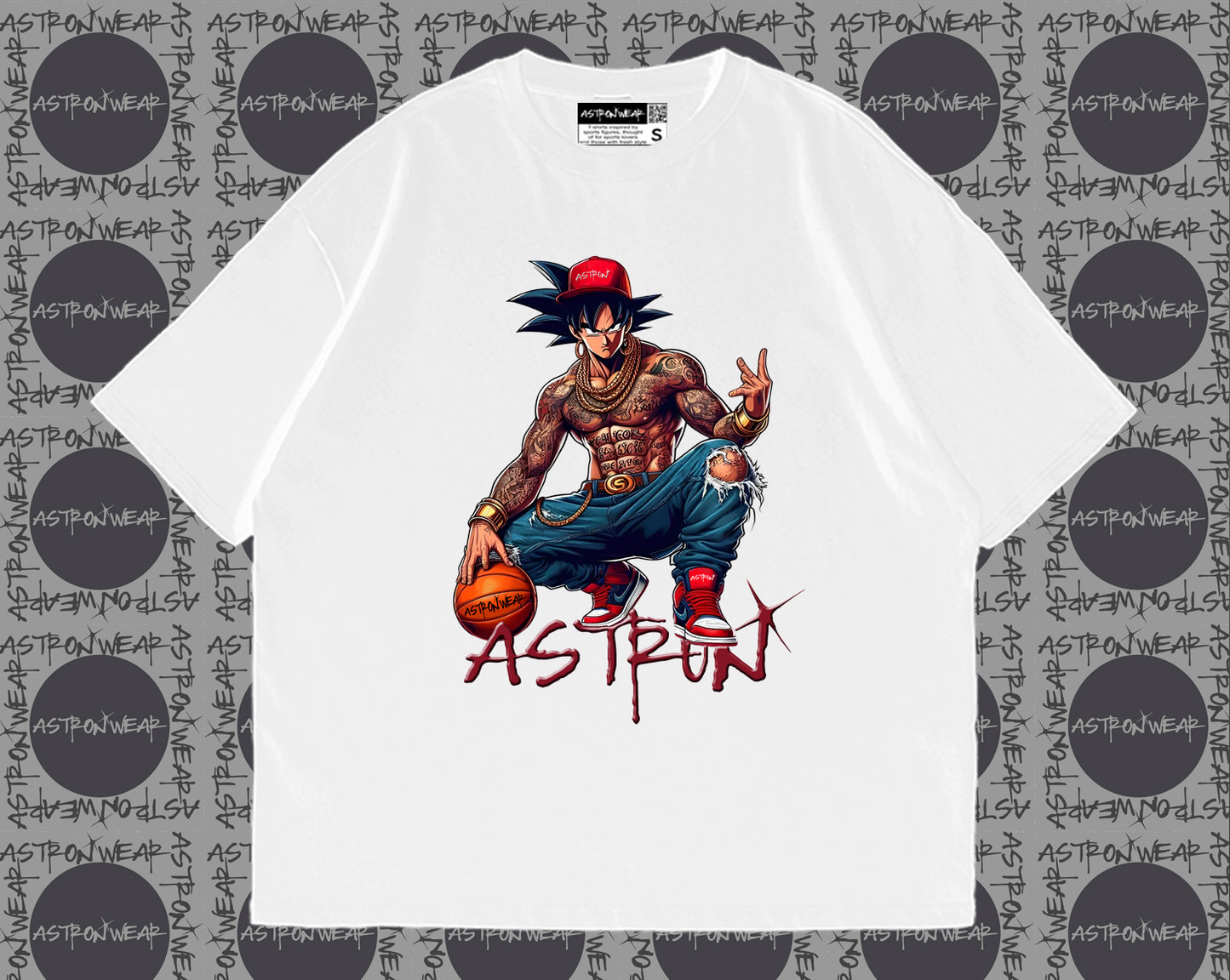 CAMISETA OVERSIZE ASTRONG0KU