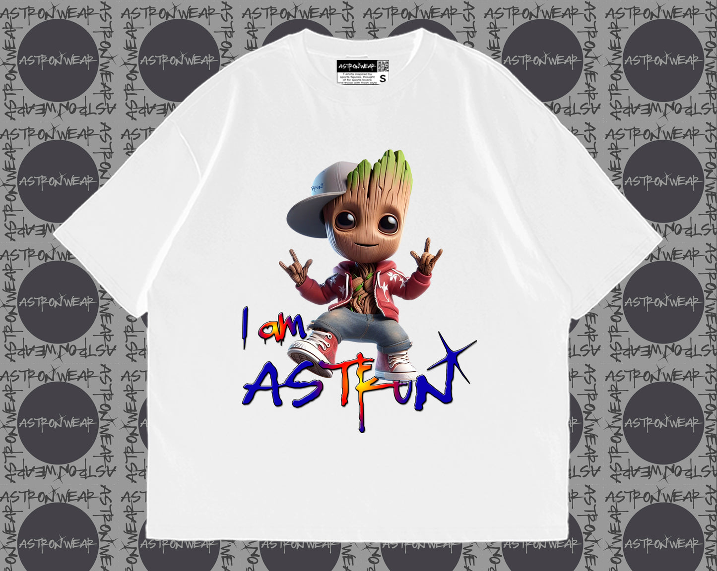 CAMISETA OVERSIZE ASTRON GROOT