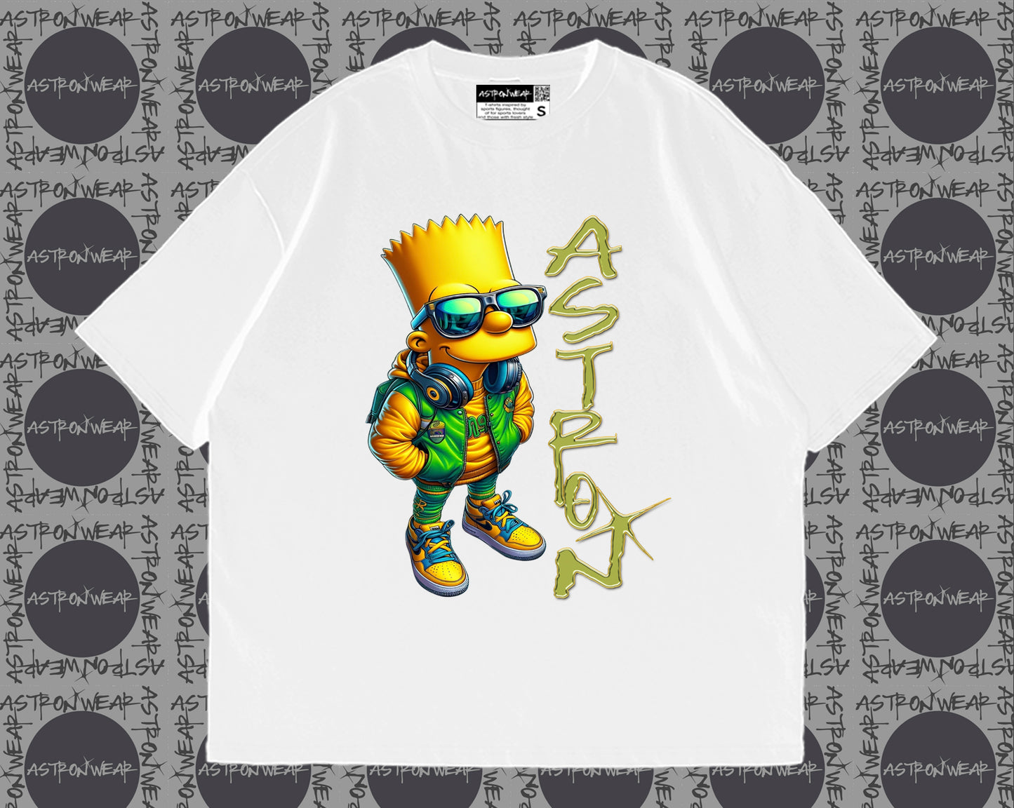 CAMISETA OVERSIZE ASTRONBART