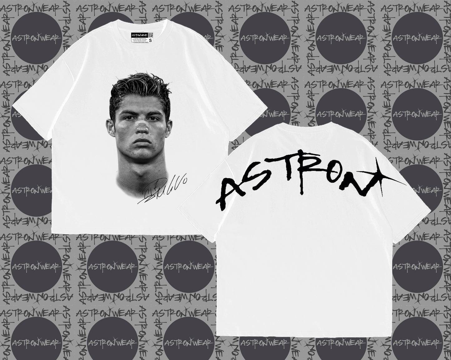 CAMISETA OVERSIZE CRISTIANO CARA